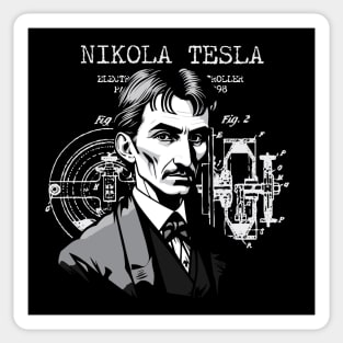 Nikola Tesla - Visionary Inventor and Scientist Sticker